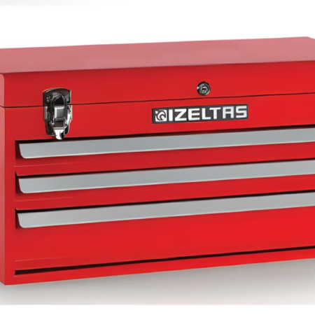 İzeltaş Küçük Alet Sandığı Çekmeceli Kırmızı Boş