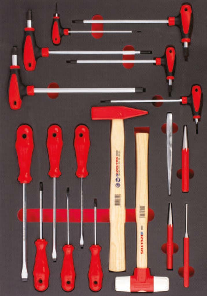 İzeltaş Elite Serisi Takım Dolabı - 7 Çekmeceli / 139 Parça (Dolu/Full)