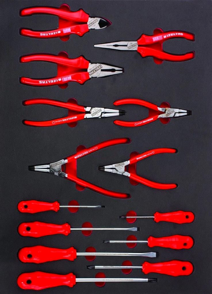 İzeltaş Premium Serisi Takım Dolabı 7 Çekmeceli - Dolu (250 Parça)