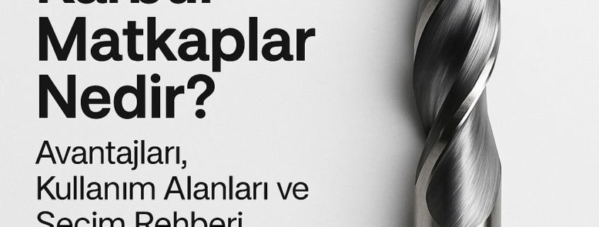 Karbür Matkaplar Nedir? Avantajları, Kullanım Alanları ve Seçim Rehberi