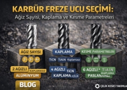 Karbür Freze Ucu Seçimi