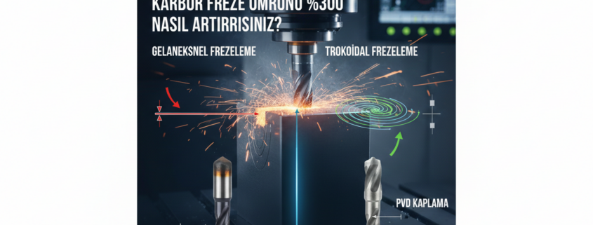 Trokoidal Frezeleme Nedir? Karbür Freze Ömrünü %300 Nasıl Artırırsınız?