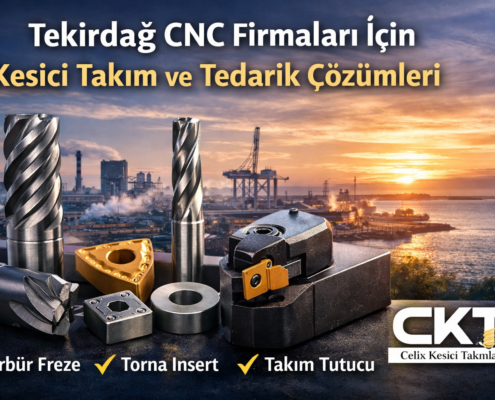 Tekirdağ CNC Firmaları İçin Kesici Takım ve Tedarik