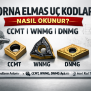 Torna Elmas Uç Kodları – CCMT WNMG DNMG Insert Rehberi