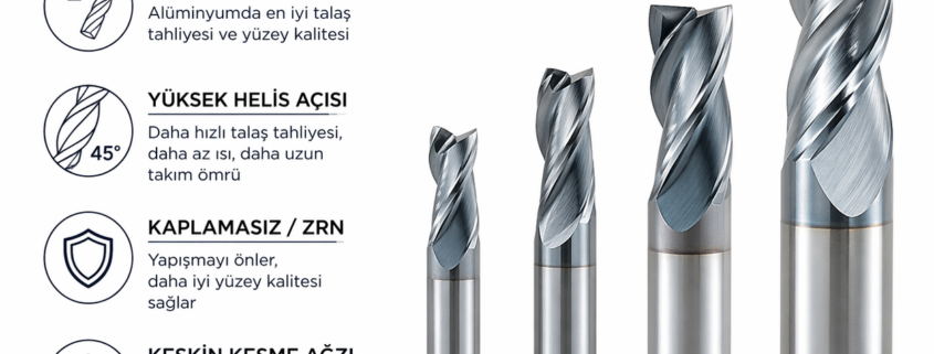 Alüminyum İşleme Freze Seçimi
