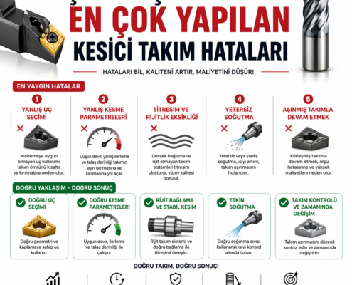 CNC Çelik İşleme Hataları