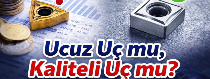 CNC Kesici Uç Karşılaştırma – Ucuz ve Kaliteli Uç Farkı