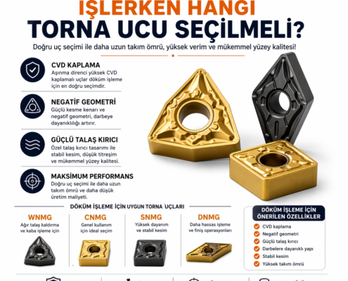 Döküm İçin Torna Ucu