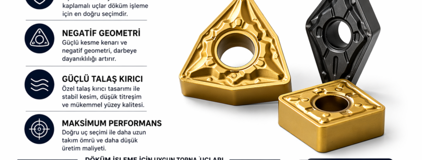 Döküm İçin Torna Ucu