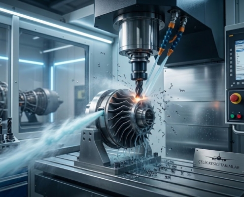 Titanyum İşlemede Kesici Takım Performansı - Çelik Kesici Takımlar