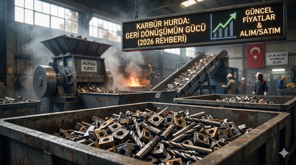 Karbür Hurda CNC Kesici Takımlar