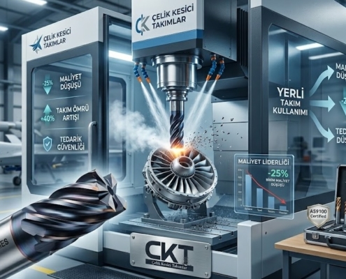 Yerli Kesici Takım Stratejisi ile %25 Maliyet Tasarrufu - Çelik Kesici Takımlar