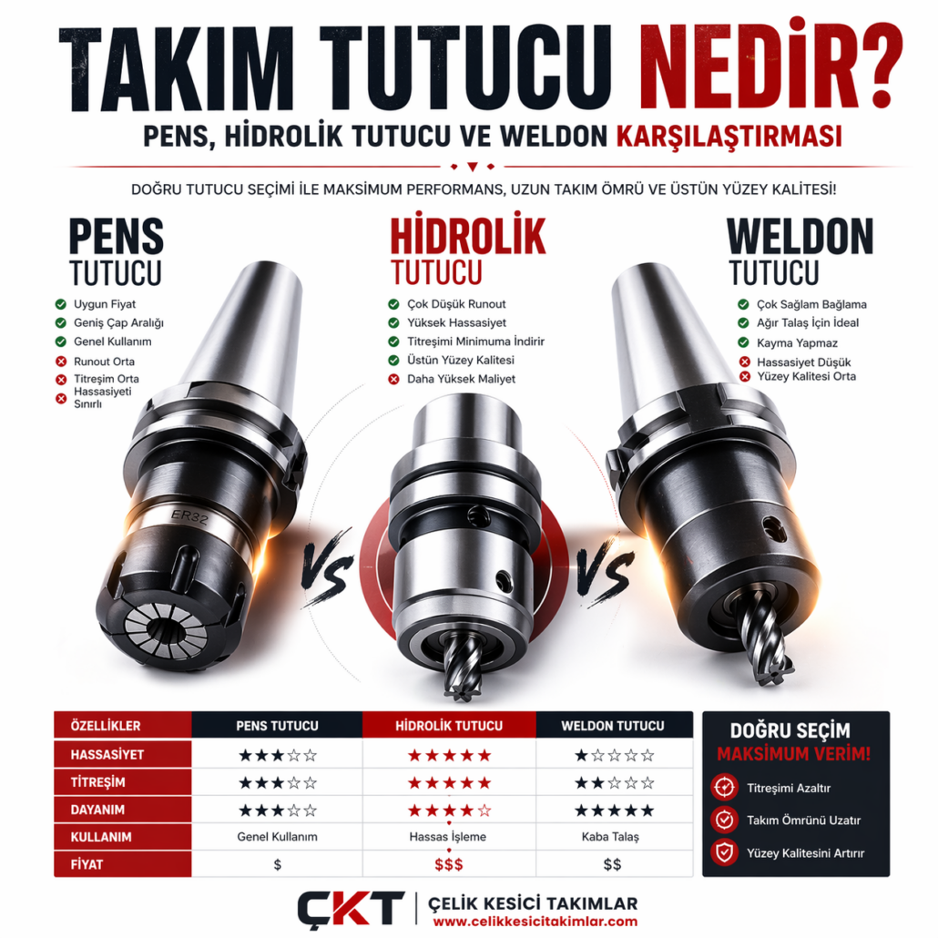 CNC Takım Tutucu Türleri